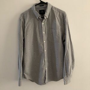 American Eagle Seriously Soft Oxford Button-Up